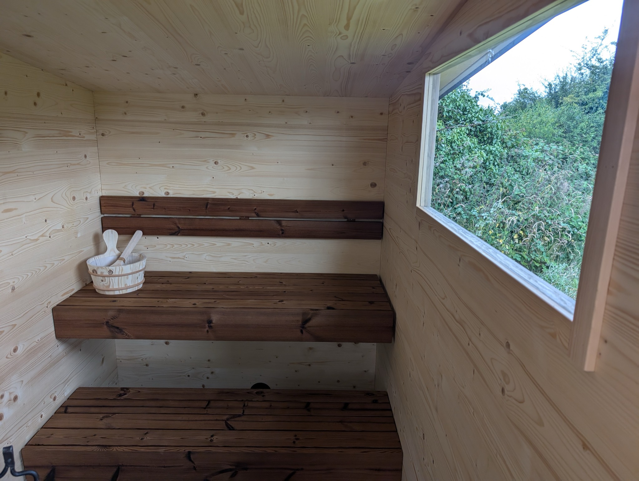 Mobile Sauna S bench
